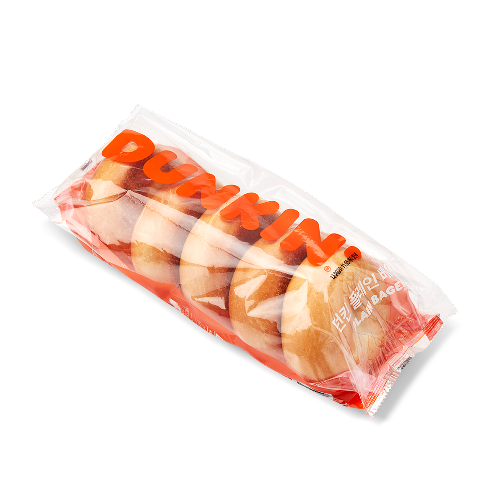 던킨 플레인 베이글
