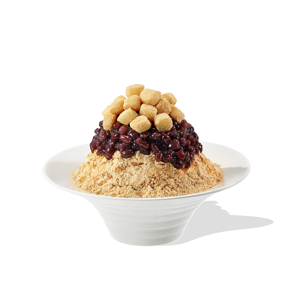 인절미 통단팥 밀크빙수