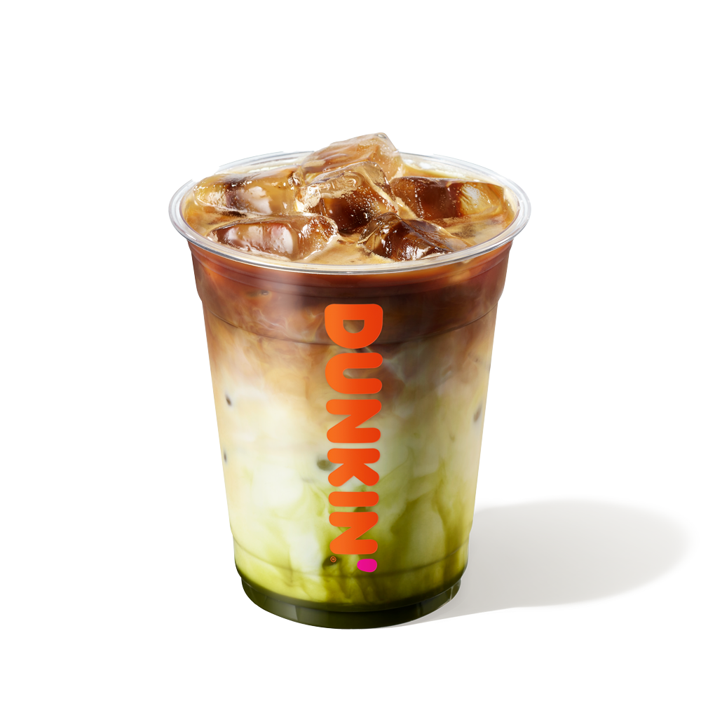 카라멜 말차 라떼